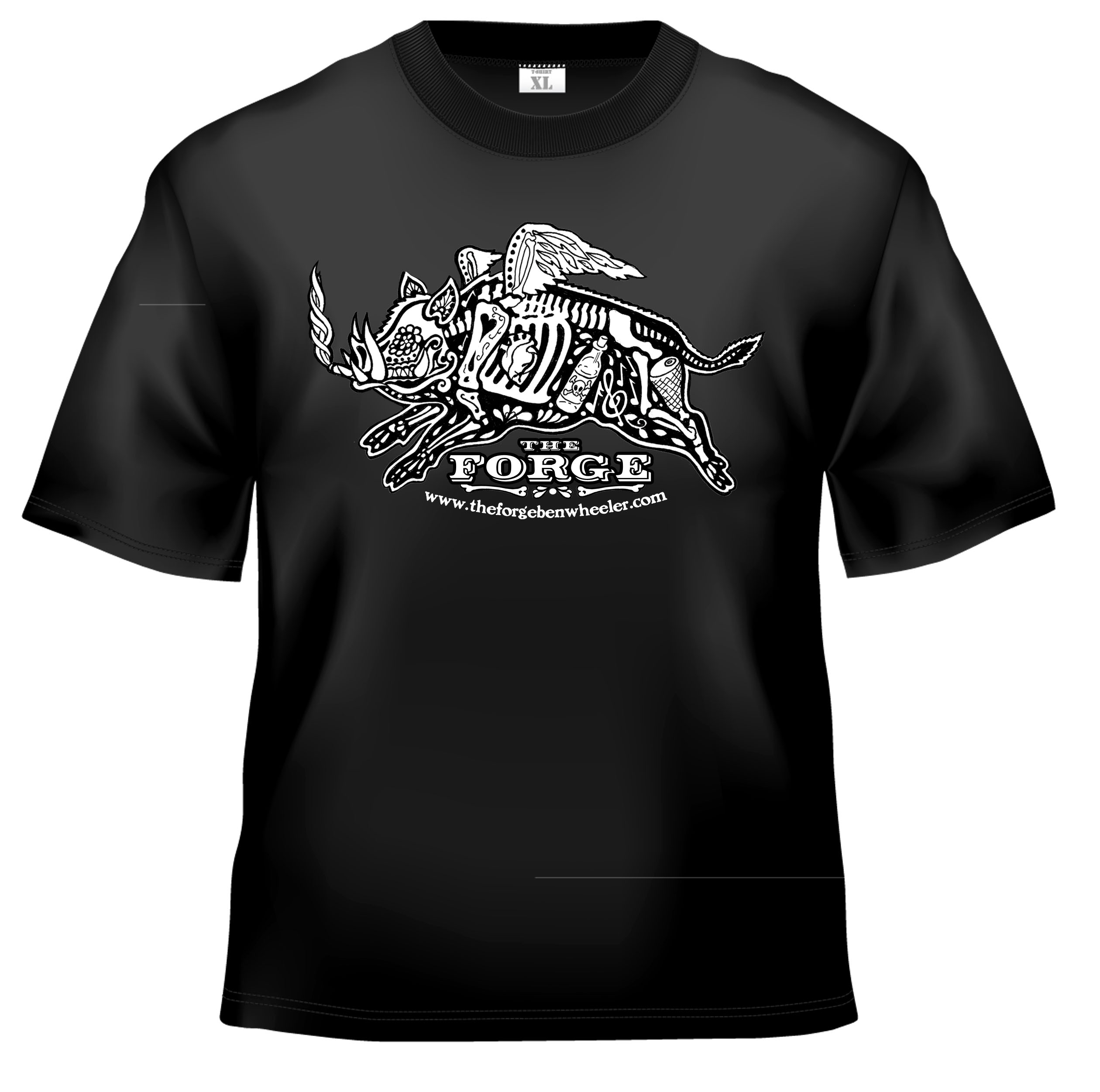 Sugar Skull, Hog Fest T shirt, Ben Wheeler